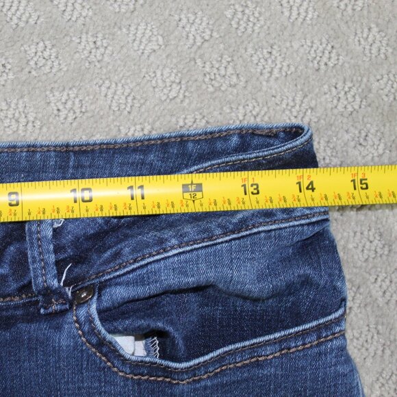 Lee Women's 6 / 28 Modern Series Curvy Fit Bootcut Blue Jeans - Picture 3 of 6